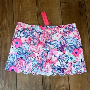 Womens Lilly Pulitzer Scalloped Collette Skort